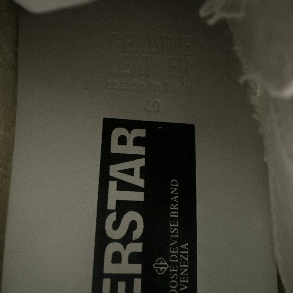Golden Goose Super Star Rhinestones Embolished  Sneakers Size 40